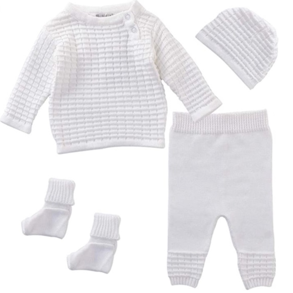 Ivory Sweater Set 6-9M